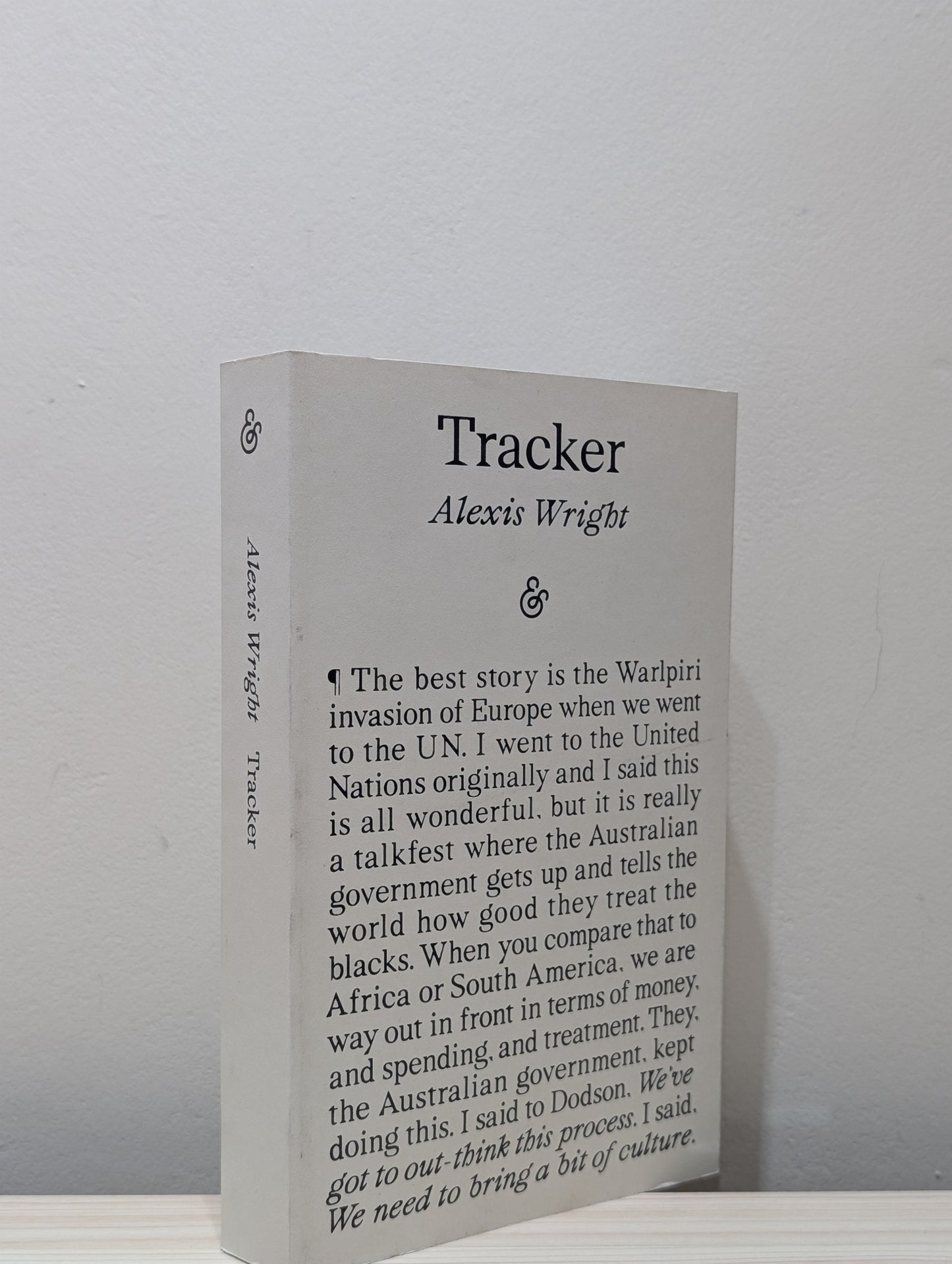 Tracker by Alexis Wright (First Edition) - Fialta Books
