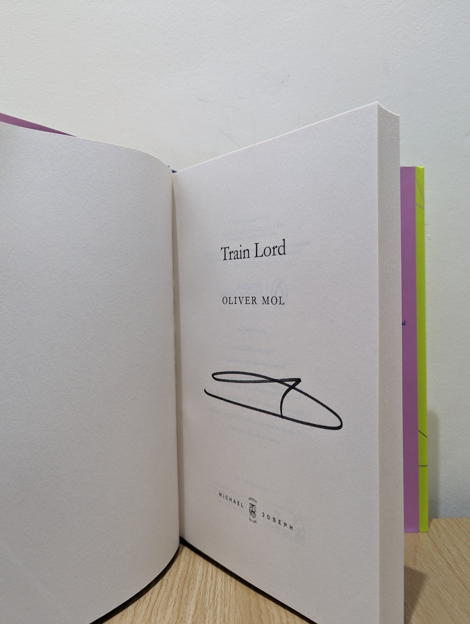 Train Lord by Oliver Mol (Signed First Edition) - Fialta Books