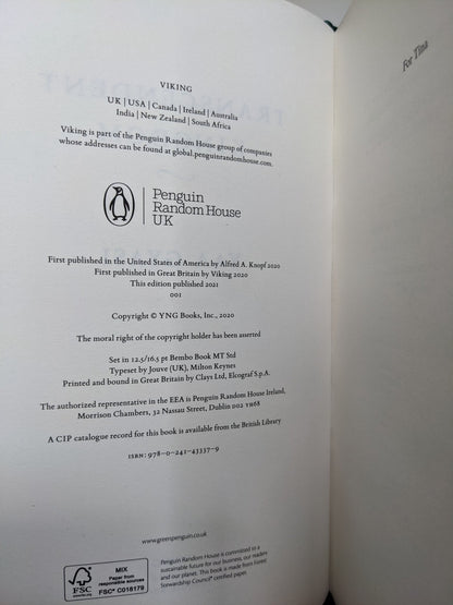 Transcendent Kingdom by Yaa Gyasi (Signed First Edition) - Fialta Books