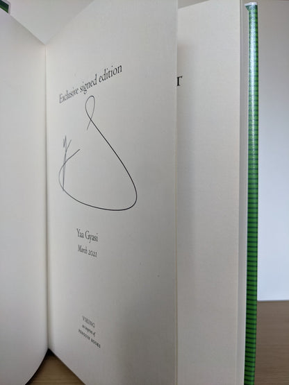 Transcendent Kingdom by Yaa Gyasi (Signed First Edition) - Fialta Books