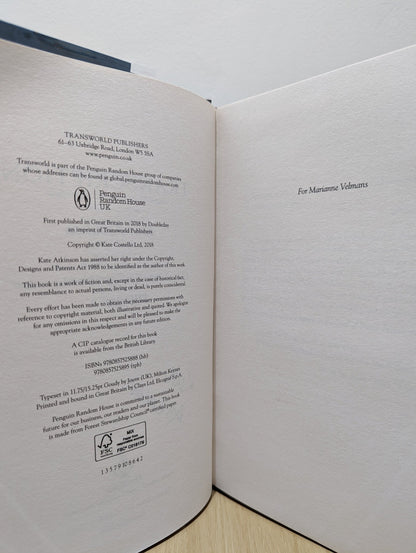 Transcription by Kate Atkinson (Signed First Edition) - Fialta Books