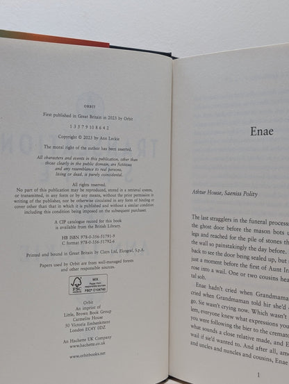 Translation State by Ann Leckie (First Edition) - Fialta Books