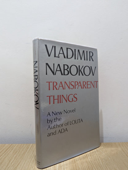Transparent Things by Vladimir Nabokov (First Edition) - Fialta Books
