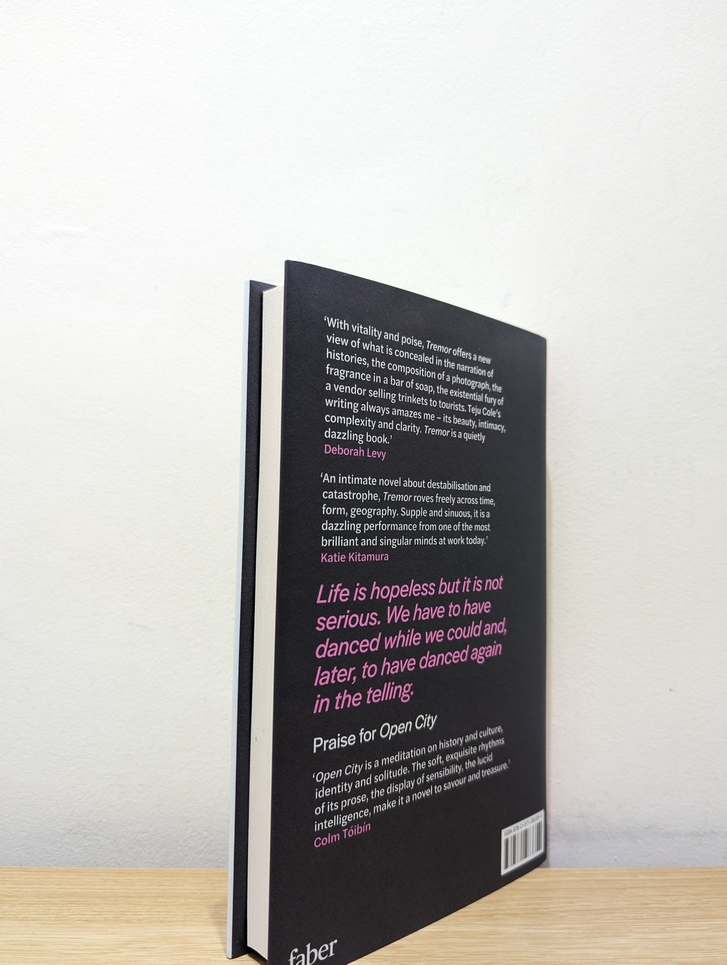 Tremor by Teju Cole (Signed First Edition) - Fialta Books