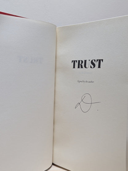 Trust by Hernan Diaz (Signed First Edition) - Fialta Books