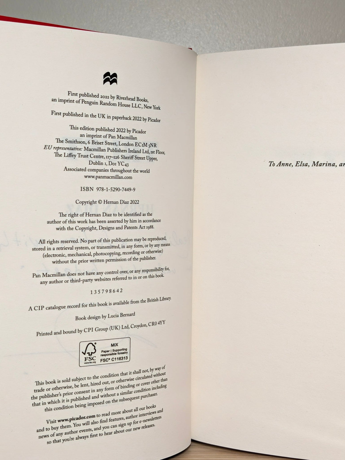 Trust by Hernan Diaz (Signed Lined Slipcase Edition) - Fialta Books