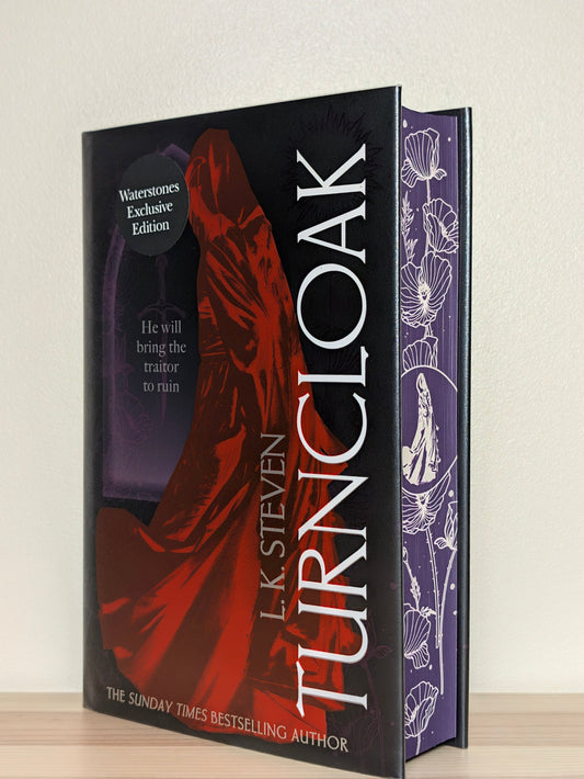 Turncloak by L. K. Steven (First Edition with sprayed edges) - Fialta Books