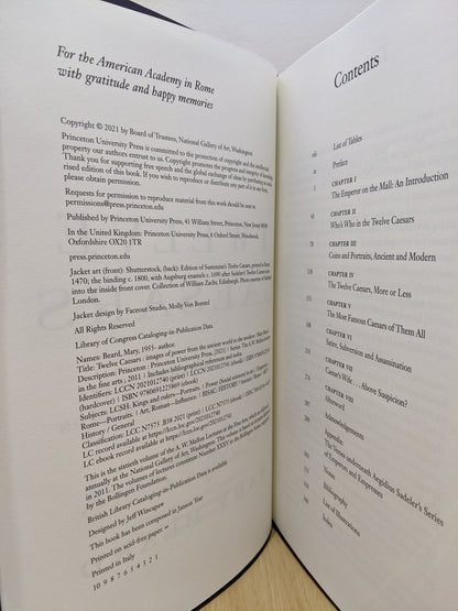 Twelve Caesars by Mary Beard (Signed First Edition) - Fialta Books