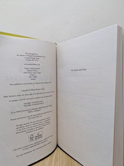 Two Sisters by Blake Morrison (Signed First Edition) - Fialta Books