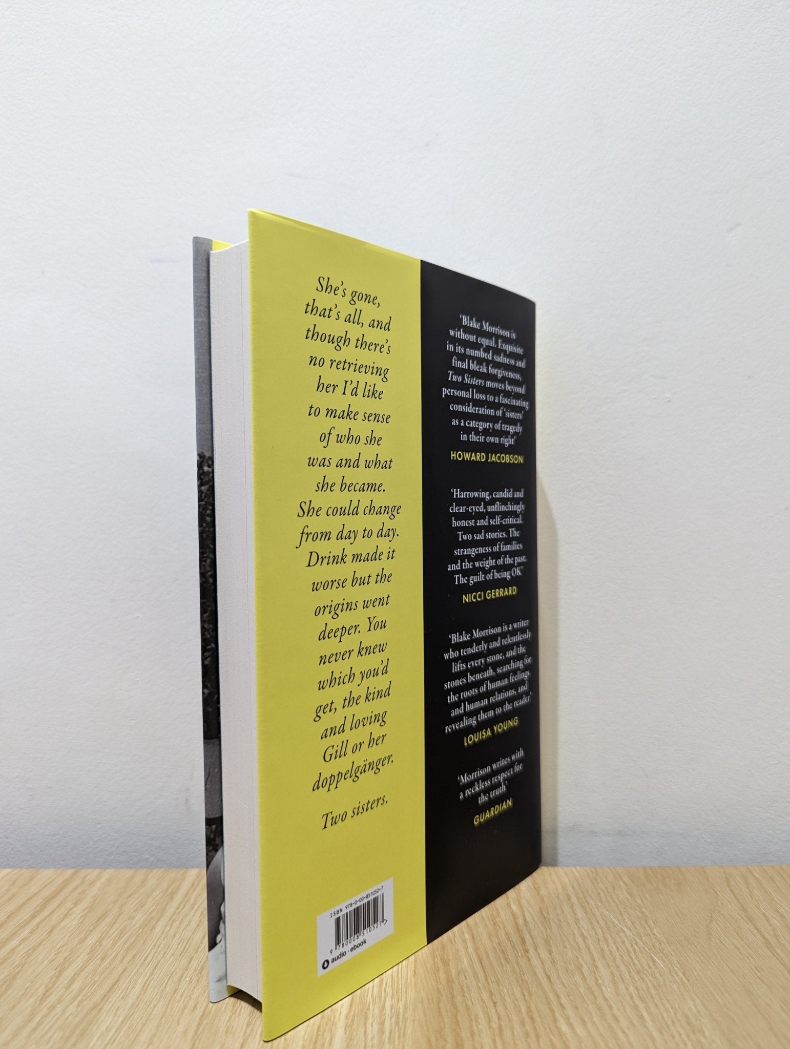 Two Sisters by Blake Morrison (Signed First Edition) - Fialta Books