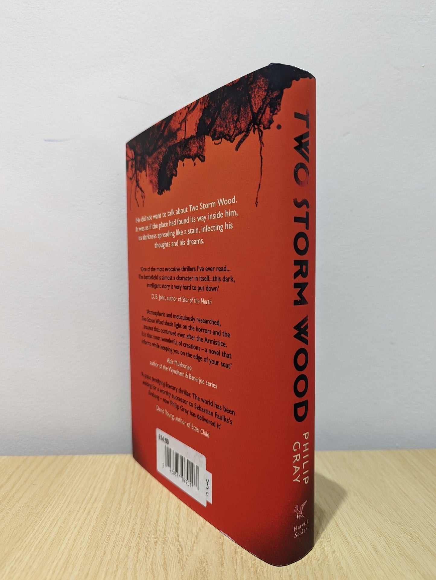 Two Storm Wood by Philip Gray (Signed First Edition with sprayed edges) - Fialta Books