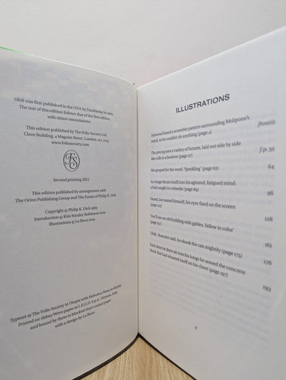 Ubik by Philip K. Dick (Folio Slipcase Edition) - Fialta Books