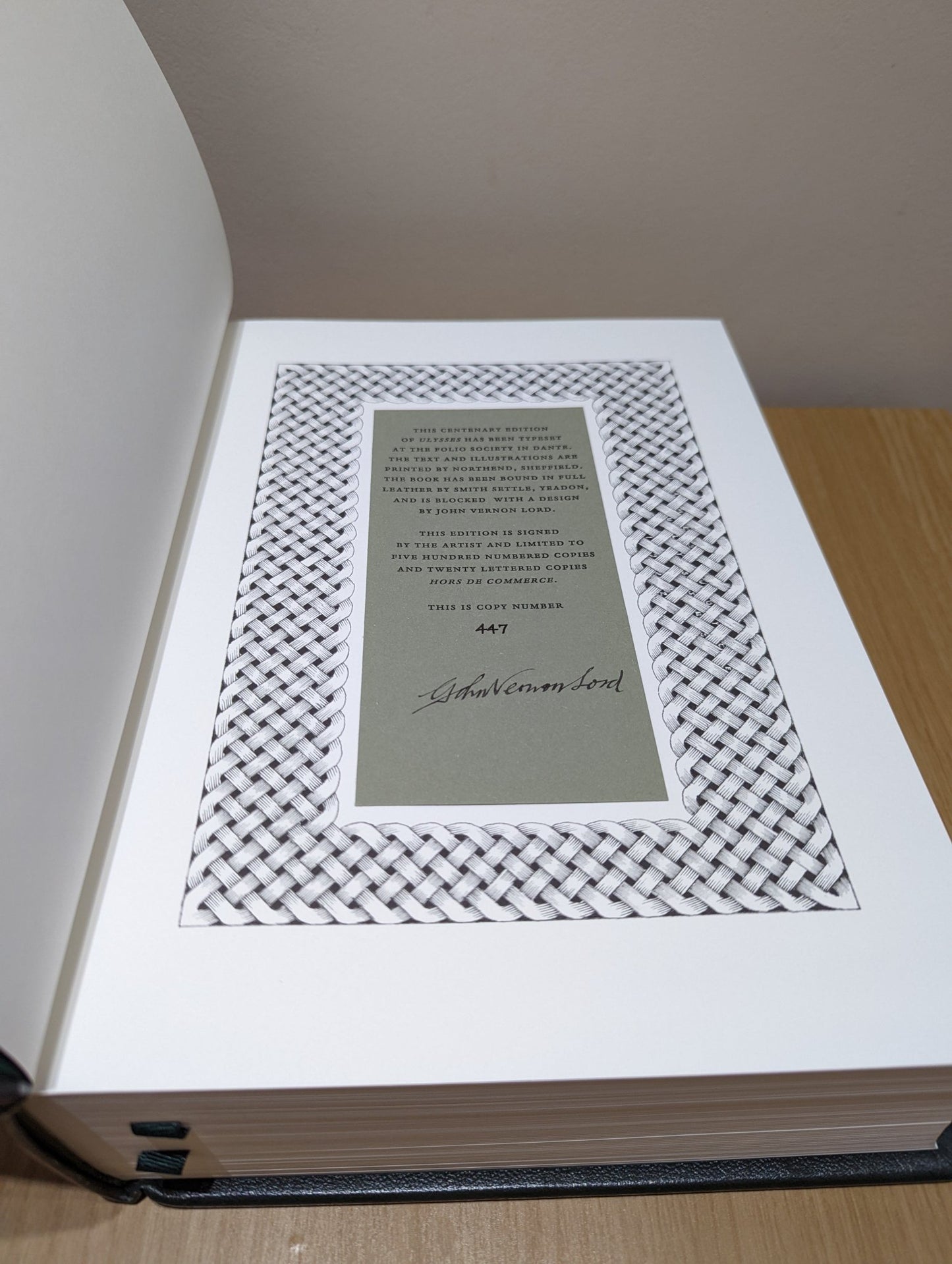 Ulysses by James Joyce (Folio Limited Edition) - Fialta Books