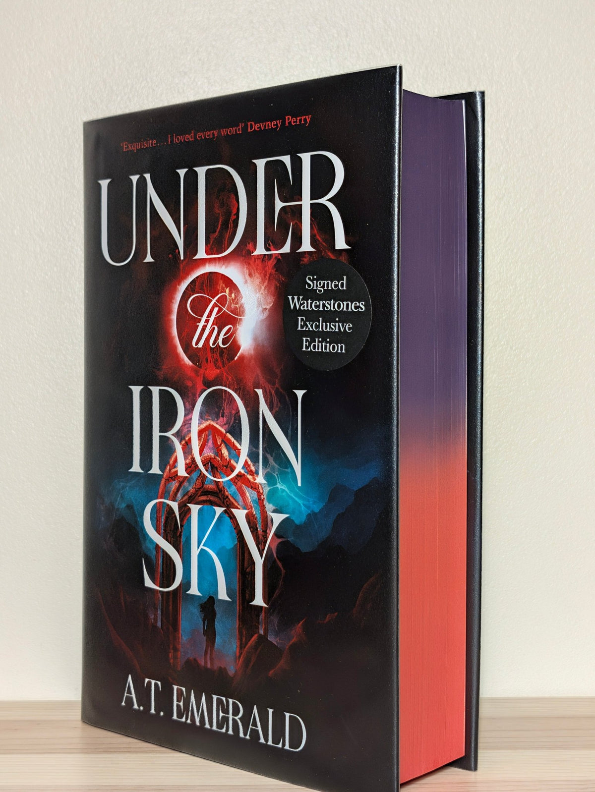 Under the Iron Sky by A.T. Emerald (Signed First Edition with sprayed edges) - Fialta Books