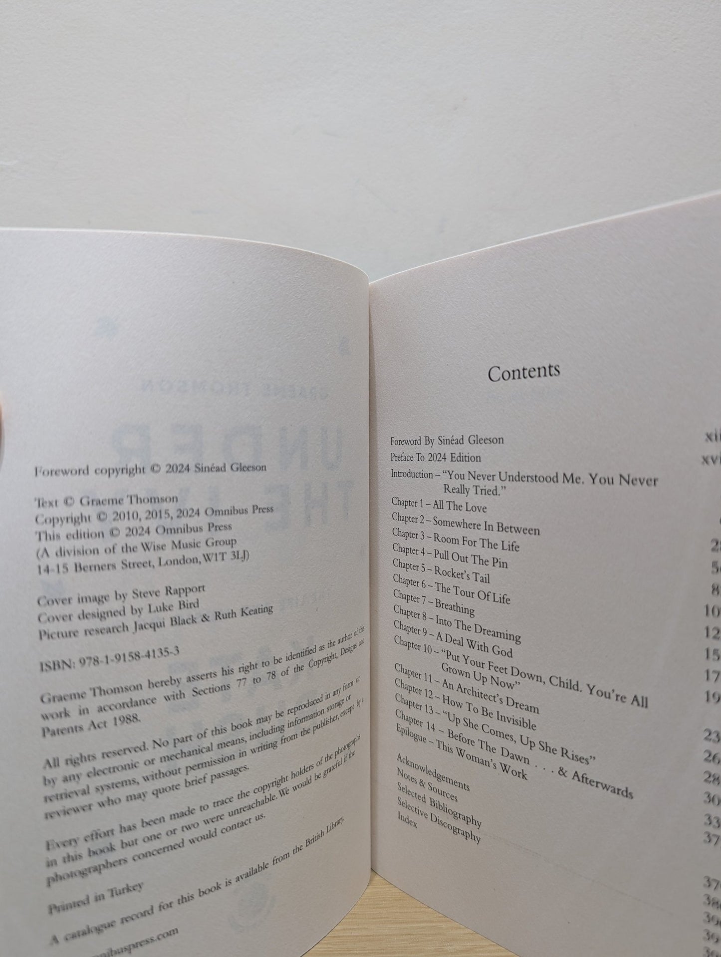 Under the Ivy: The Life and Music of Kate Bush by Graeme Thomson (Signed Remastered Edition) - Fialta Books