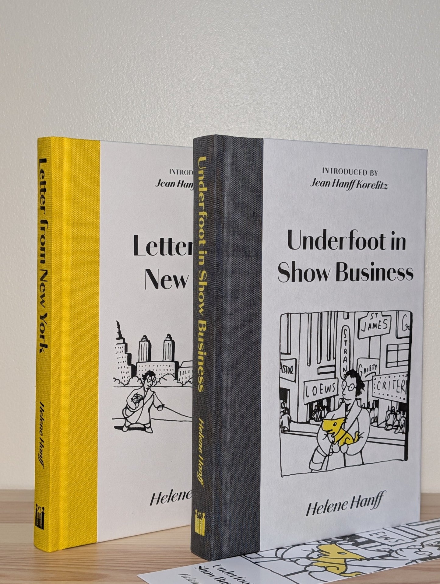 Underfoot in Show Business; Letter from New York by Helene Hanff (Signed) - Fialta Books