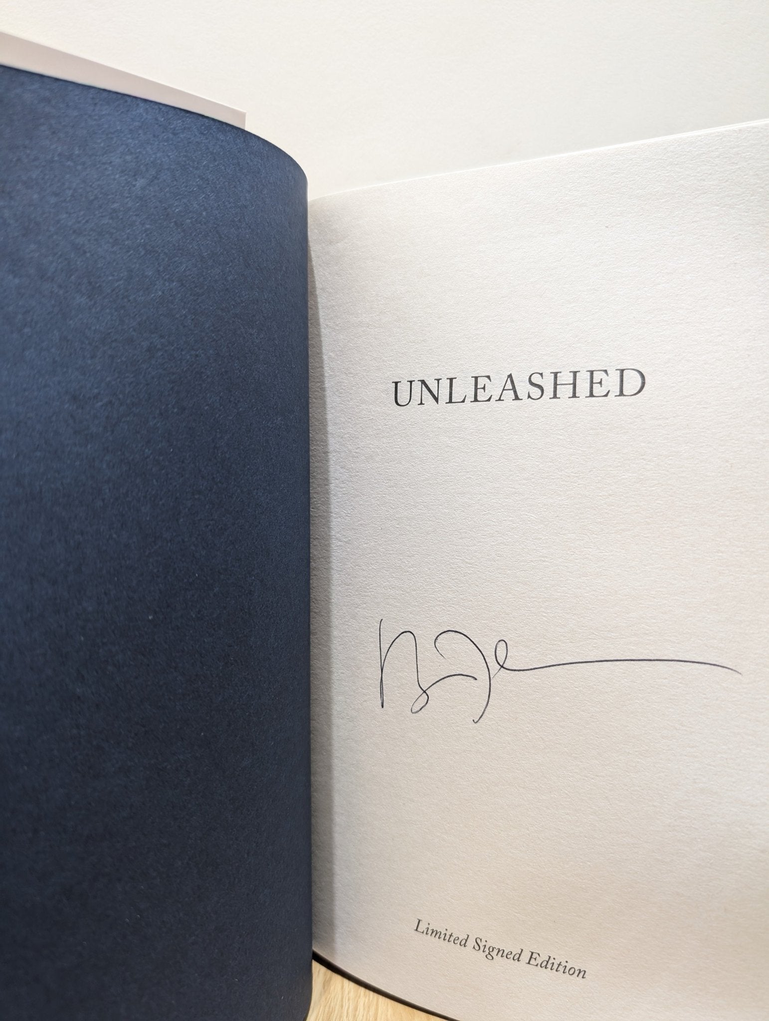 Unleashed by Boris Johnson (Signed First Edition) - Fialta Books