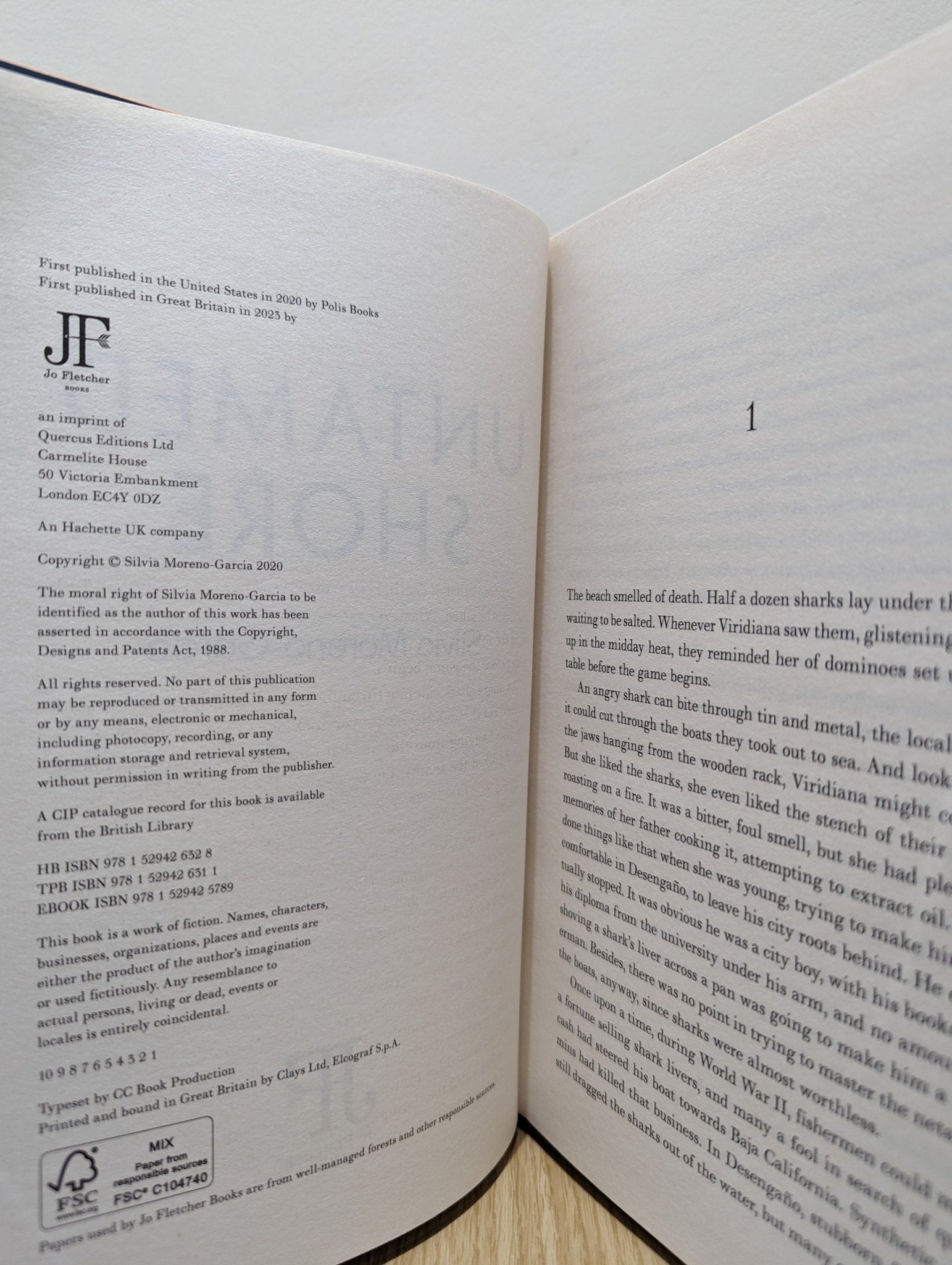 Untamed Shore by Silvia Moreno - Garcia (Signed First Edition) - Fialta Books