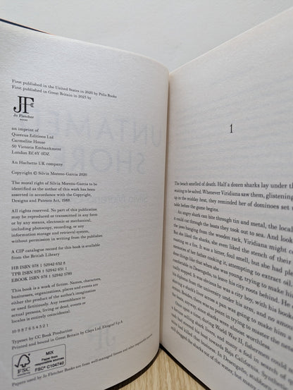 Untamed Shore by Silvia Moreno - Garcia (Signed First Edition) - Fialta Books