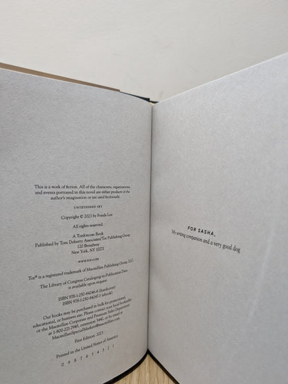 Untethered Sky by Fonda Lee (First Edition) - Fialta Books