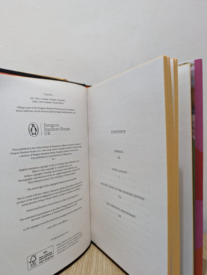 Until August by Gabriel Garcia Marquez (First Edition with sprayed edges) - Fialta Books