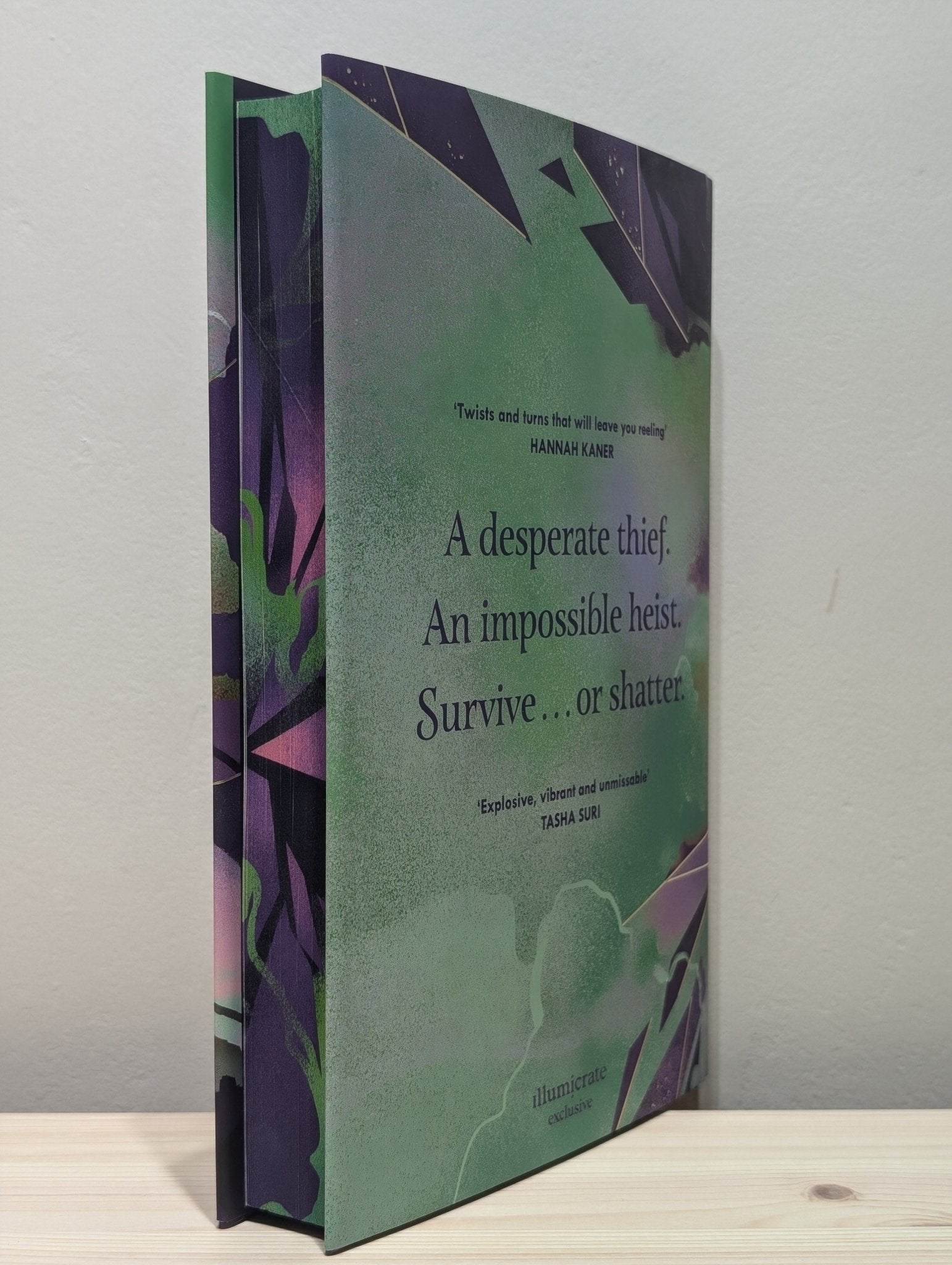 Until We Shatter by Kate Dylan (Signed First Edition with sprayed edges) - Fialta Books