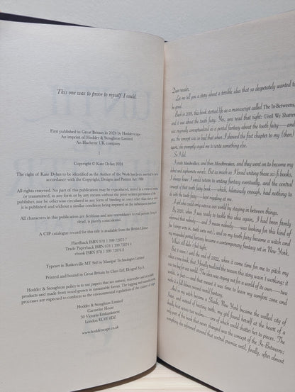 Until We Shatter by Kate Dylan (Signed First Edition with sprayed edges) - Fialta Books