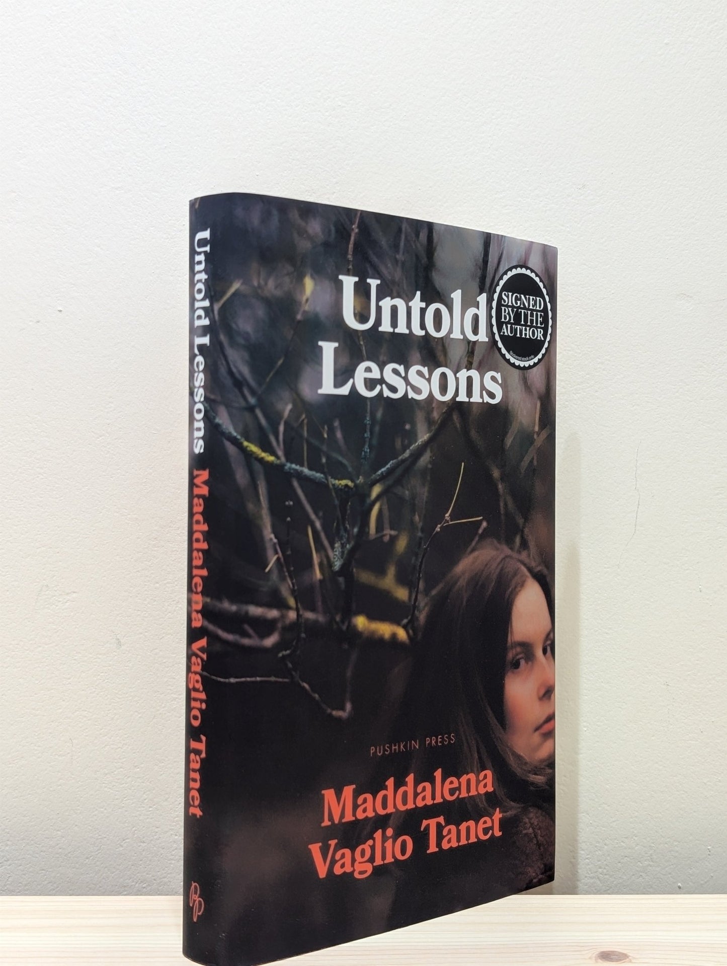 Untold Lessons by Maddalena Vaglio Tanet (Signed First Edition) - Fialta Books