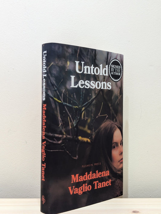 Untold Lessons by Maddalena Vaglio Tanet (Signed First Edition) - Fialta Books