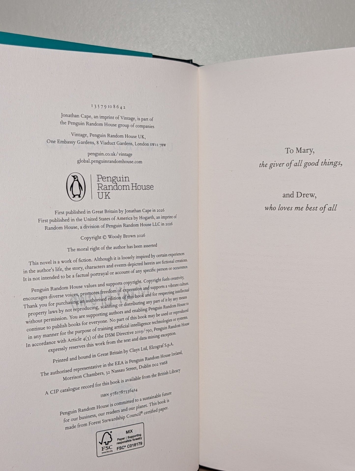 Upward Bound by Woody Brown (Signed First Edition) - Fialta Books