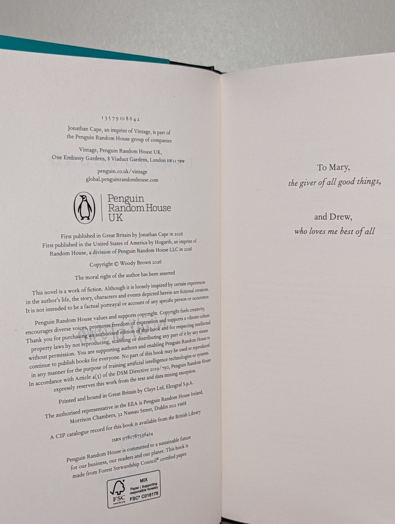 Upward Bound by Woody Brown (Signed First Edition) - Fialta Books