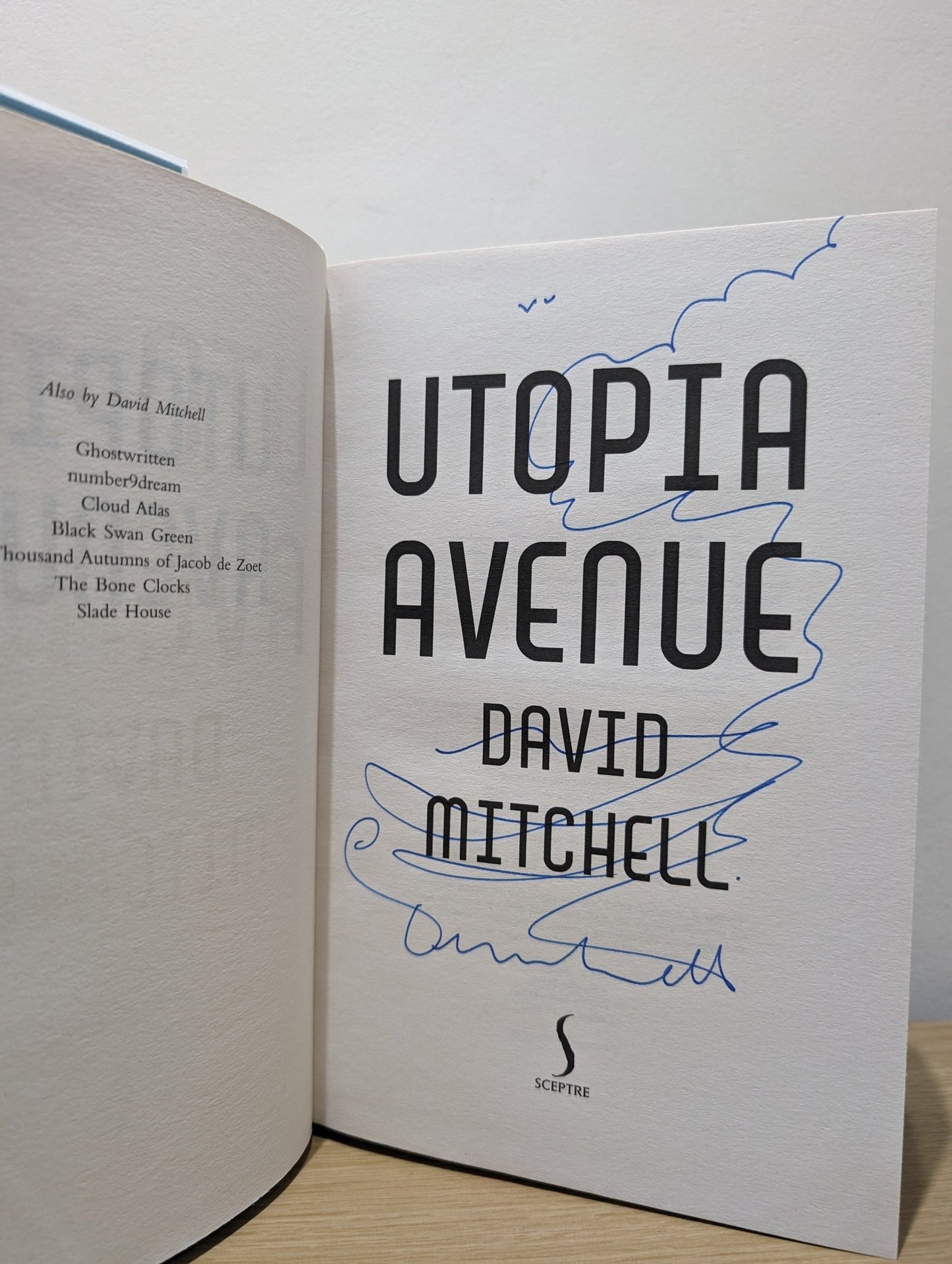 Utopia Avenue by David Mitchell (Signed First Edition) - Fialta Books