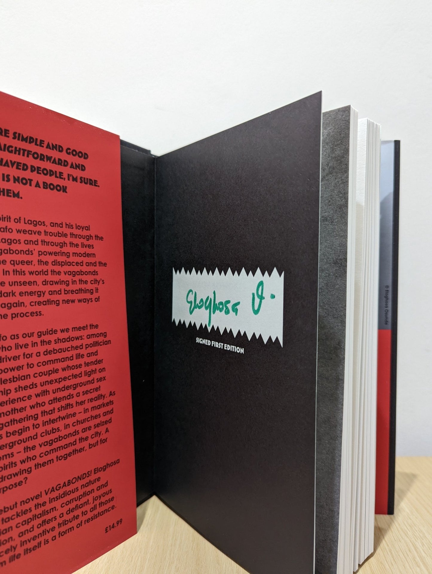 Vagabonds! by Eloghosa Osunde (Signed First Edition) - Fialta Books