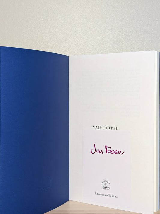 Vaim Hotel by Jon Fosse (Signed First Edition) - Fialta Books