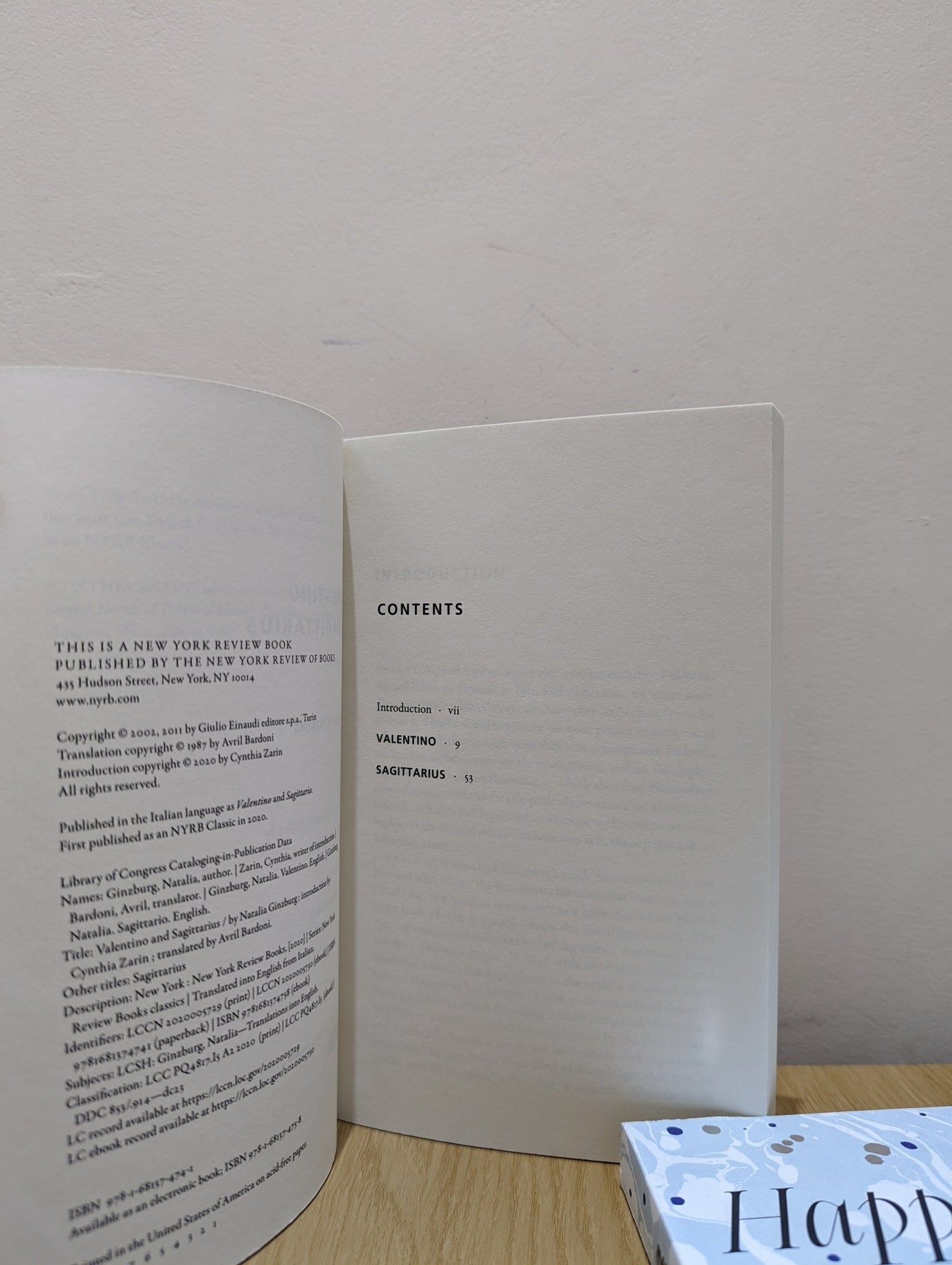 Valentino and Sagittarius by Natalia Ginzburg - Fialta Books