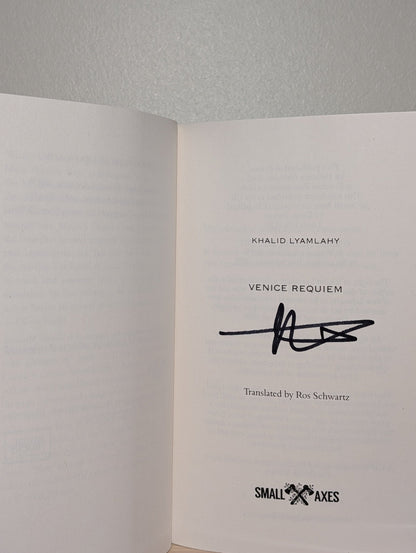 Venice Requiem by Khalid Lyamlahy (Signed First Edition) - Fialta Books