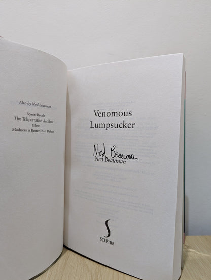 Venomous Lumpsucker by Ned Beauman (Signed First Edition) - Fialta Books