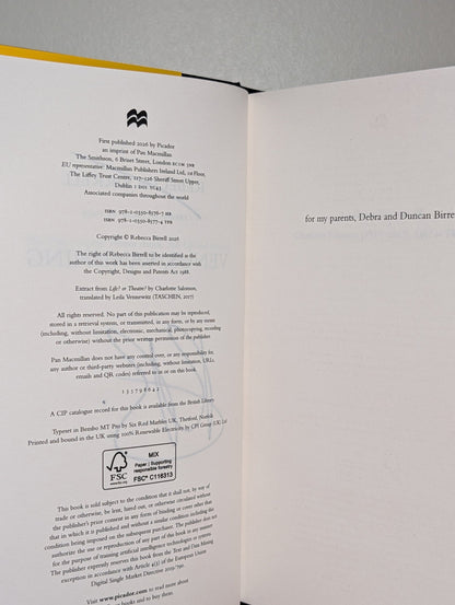 Venus, Vanishing by Rebecca Birrell (Signed First Edition) - Fialta Books