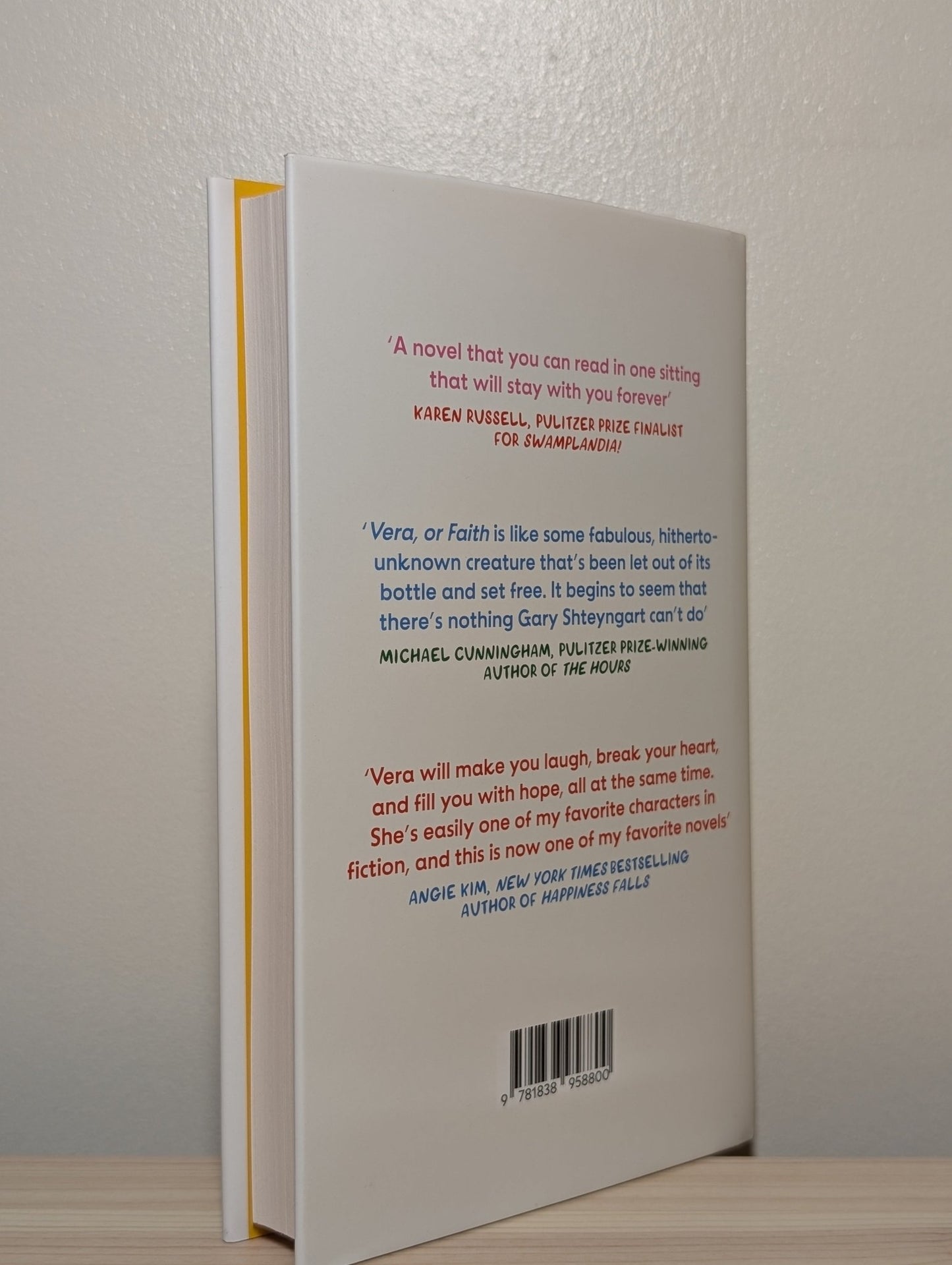 Vera, Or Faith by Gary Shteyngart (First Edition) - Fialta Books