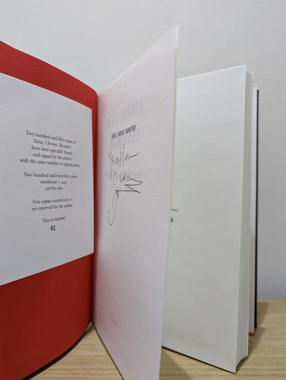 Verse, Chorus, Monster! by Graham Coxon (Signed Deluxe Edition) - Fialta Books
