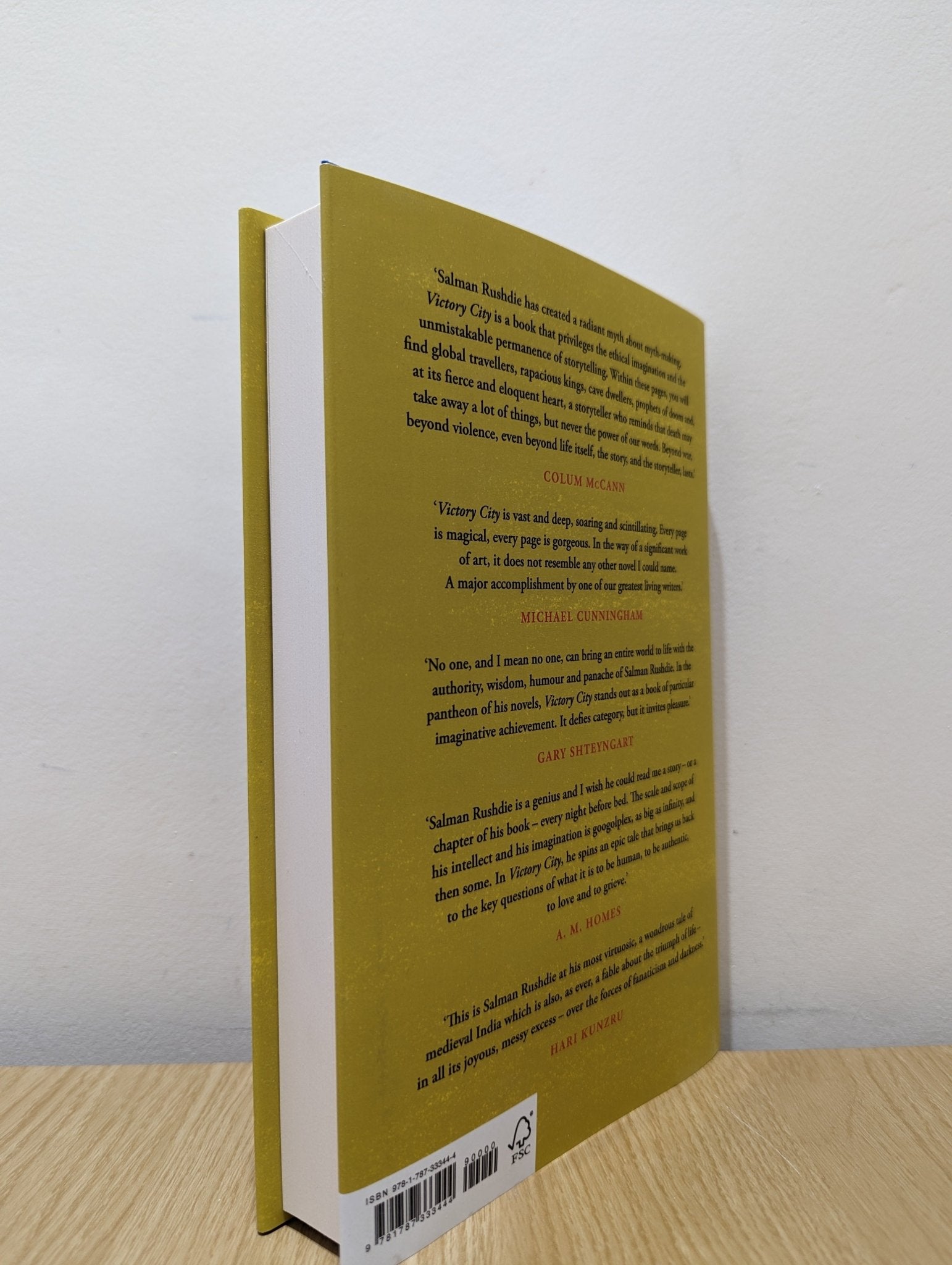 Victory City by Salman Rushdie (First Edition with special endpaper) - Fialta Books