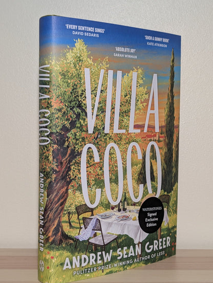 Villa Coco by Andrew Sean Greer (Signed First Edition with foil on board) - Fialta Books