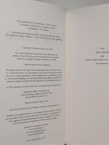 Villa Coco by Andrew Sean Greer (Signed First Edition with foil on board) - Fialta Books