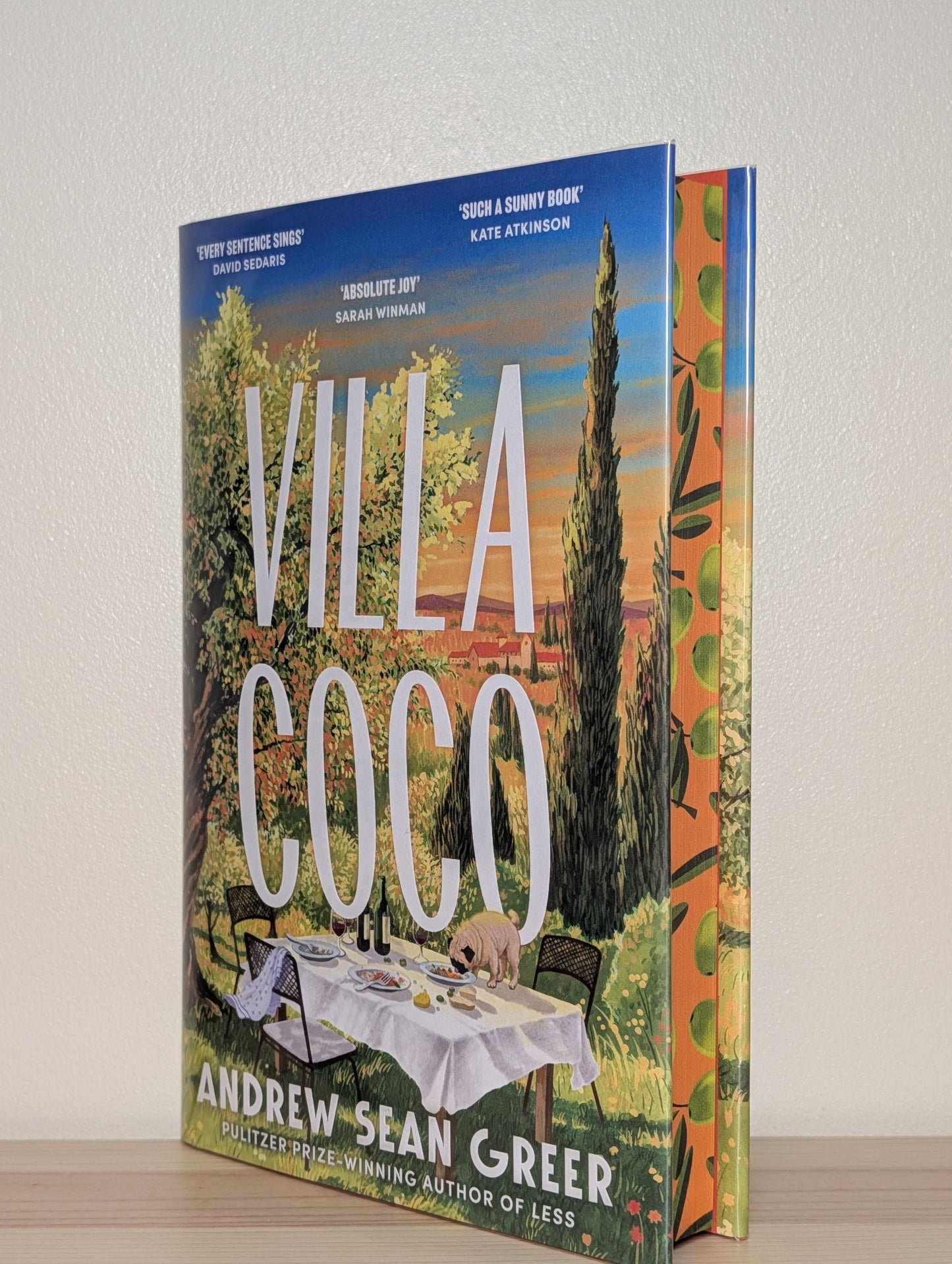 Villa Coco by Andrew Sean Greer (Signed Numbered Edition with sprayed edges) - Fialta Books