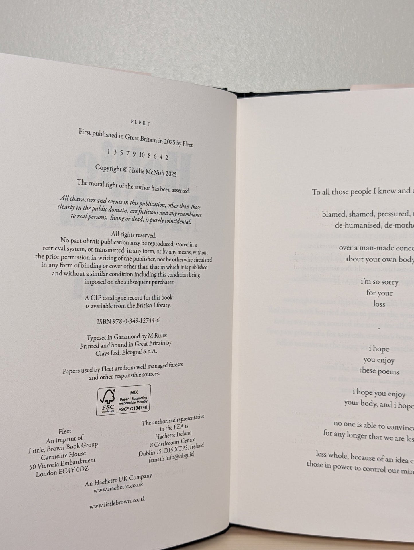 Virgin by Hollie McNish (Signed First Edition) - Fialta Books