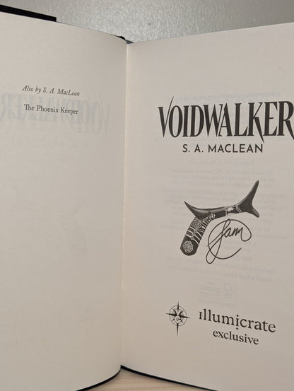 Voidwalker by S. A. MacLean (Signed First Edition with sprayed edges) - Fialta Books