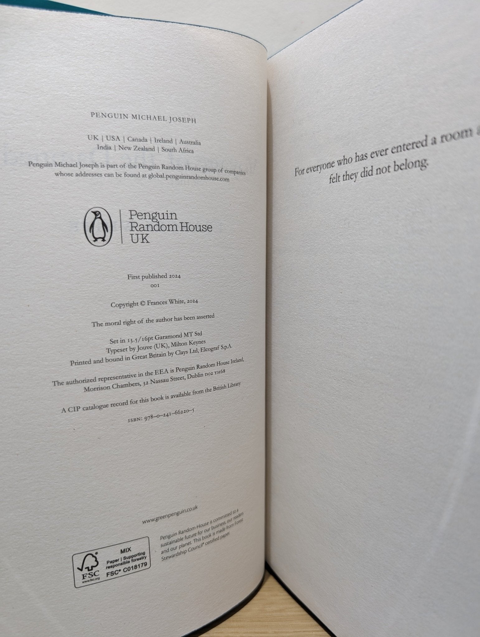 Voyage of the Damned by Frances White (Signed Special Edition with sprayed edges) - Fialta Books
