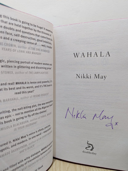 Wahala by Nikki May (Signed First Edition with sprayed edges) - Fialta Books