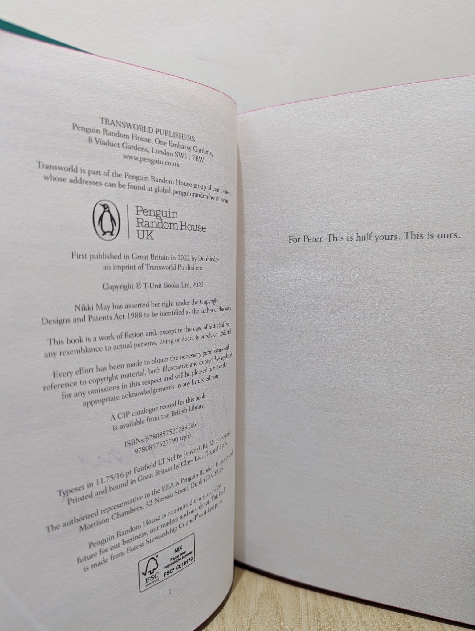 Wahala by Nikki May (Signed First Edition with sprayed edges) - Fialta Books