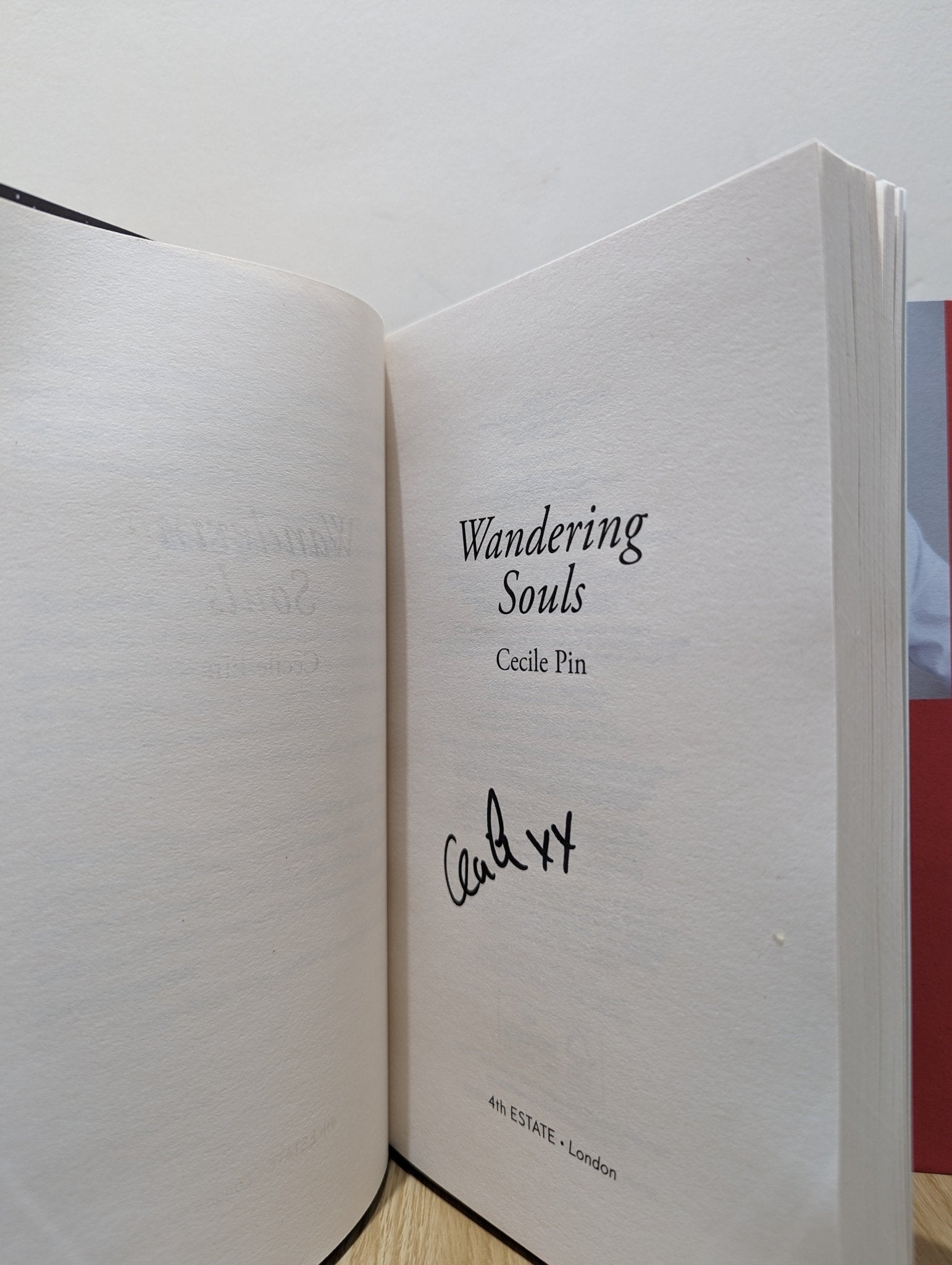 Wandering Souls by Cecile Pin (Signed First Edition) - Fialta Books